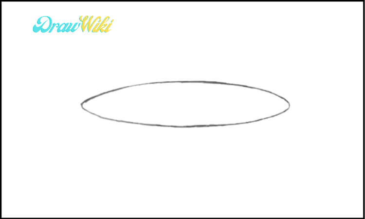 How To Draw a Plate step 1