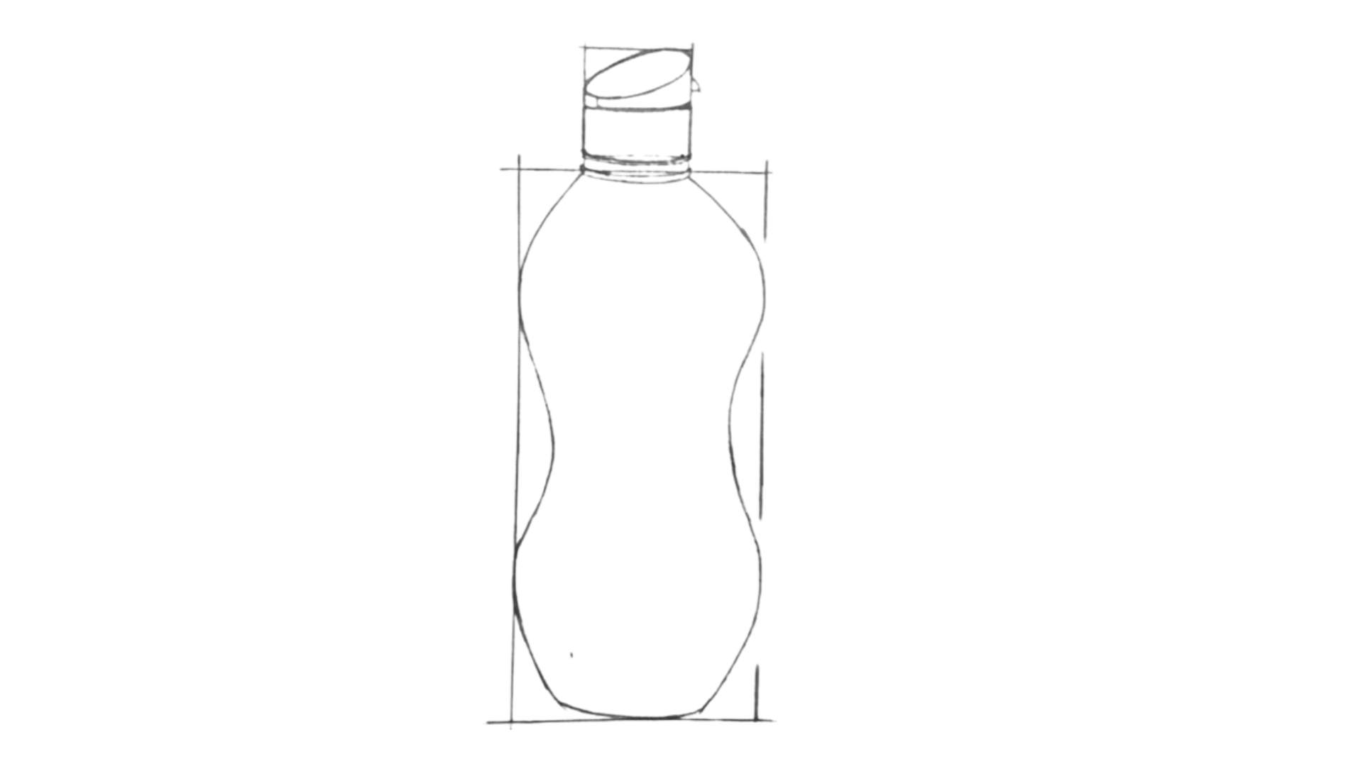 How To Draw a Bottle Step 3