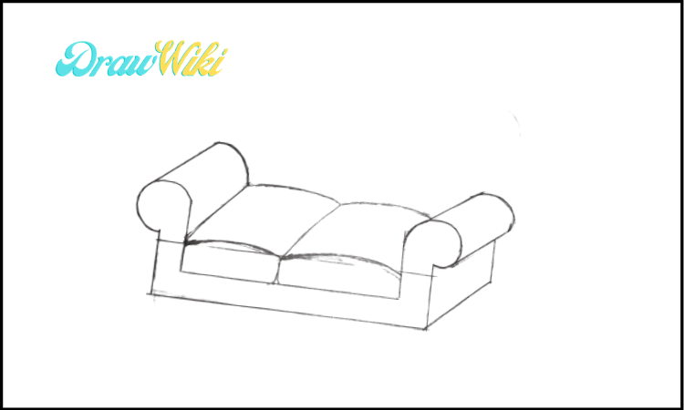 3rd Design Couch Drawing step 3