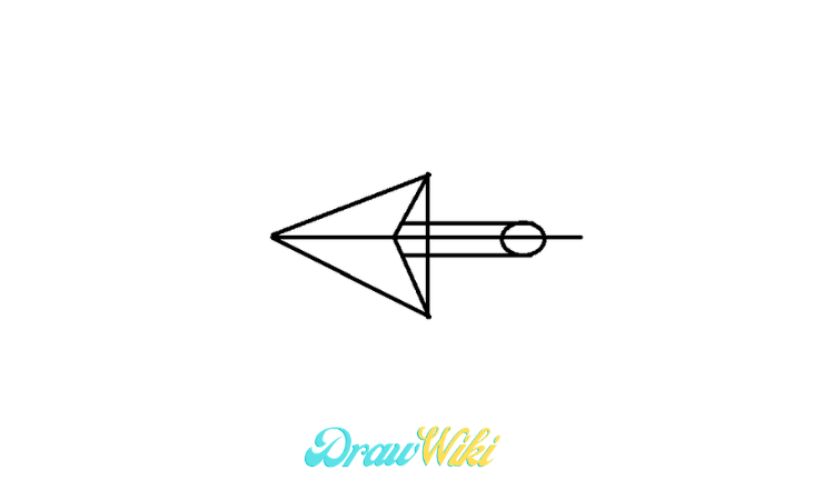 pointing Arrow drawing step 6