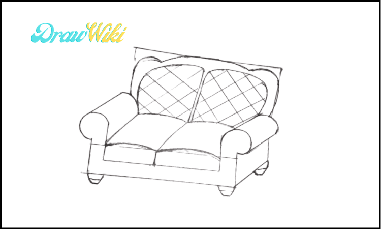 3rd Design Couch Drawing step 4