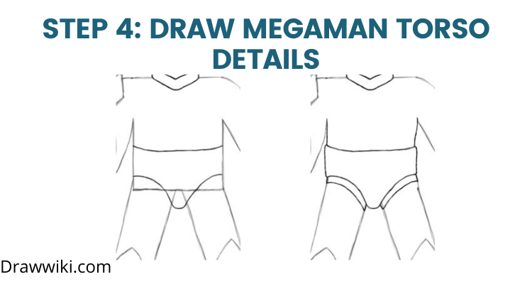 Step 4: Draw Torso Details