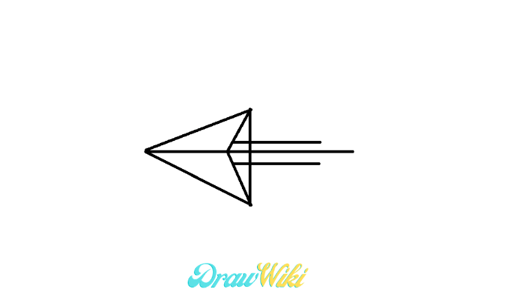 pointing Arrow drawing step 5