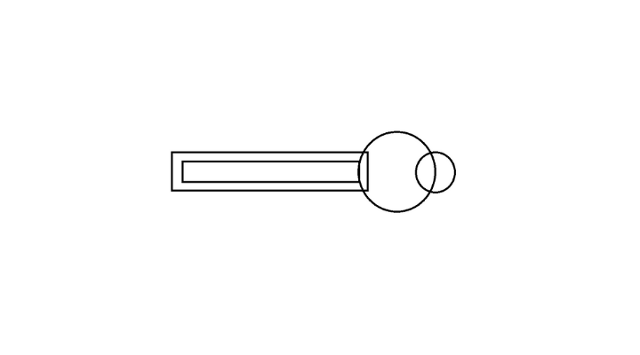 How To Draw a Key step 4