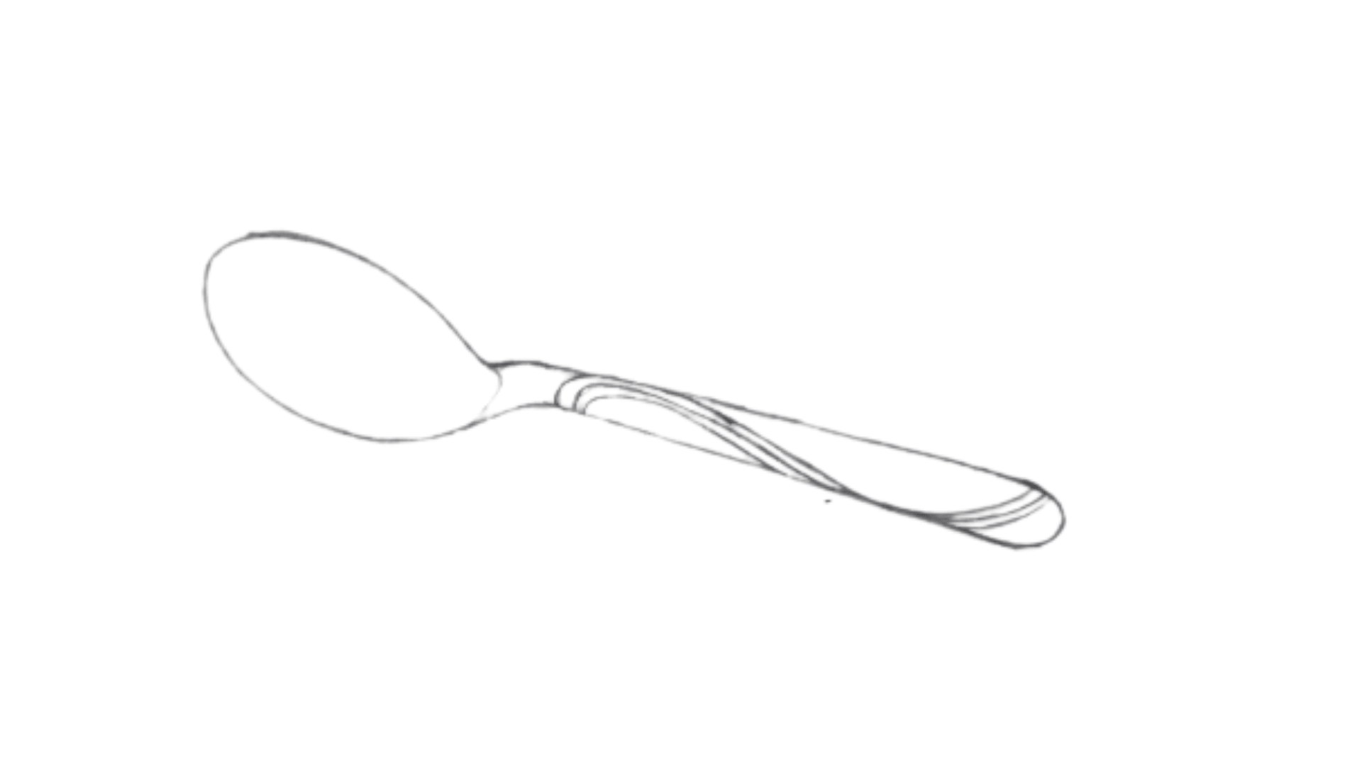 How To Draw Spoon Step 5