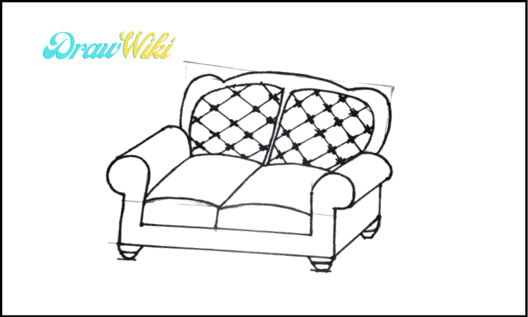 3rd Design Couch Drawing step 5