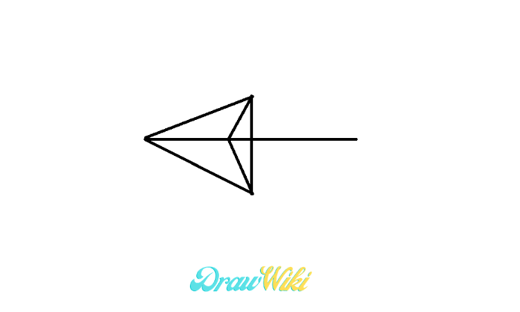 pointing Arrow drawing step 4