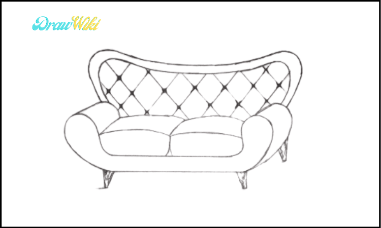 Couch Drawing final step