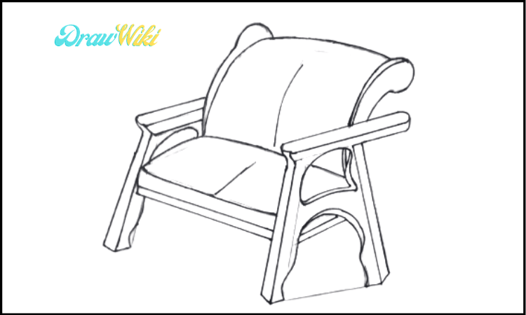 How to Draw a Couch Step 7
