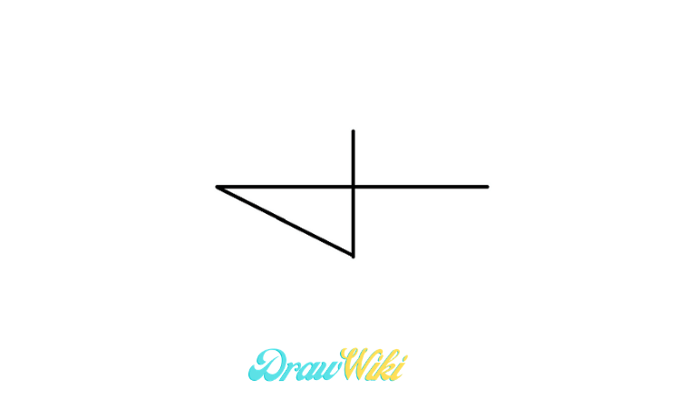 pointing Arrow drawing step 2