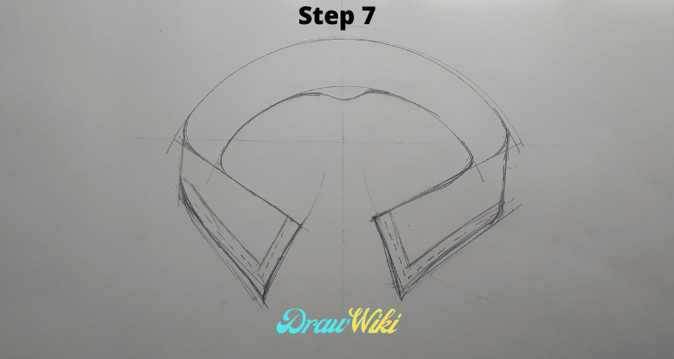 how to draw shirt collars steps7