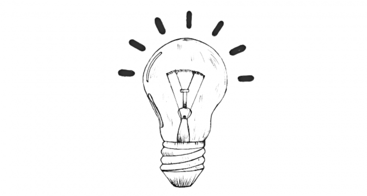 How to Draw a Light Bulb step 12, draw light bulb, light bulb line drawing
