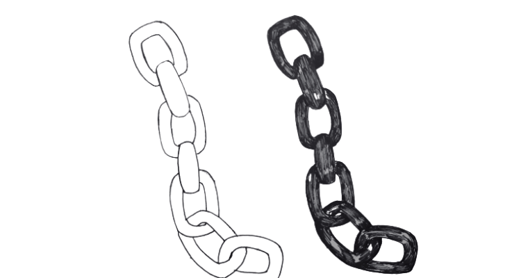Draw A Chain Step By Step